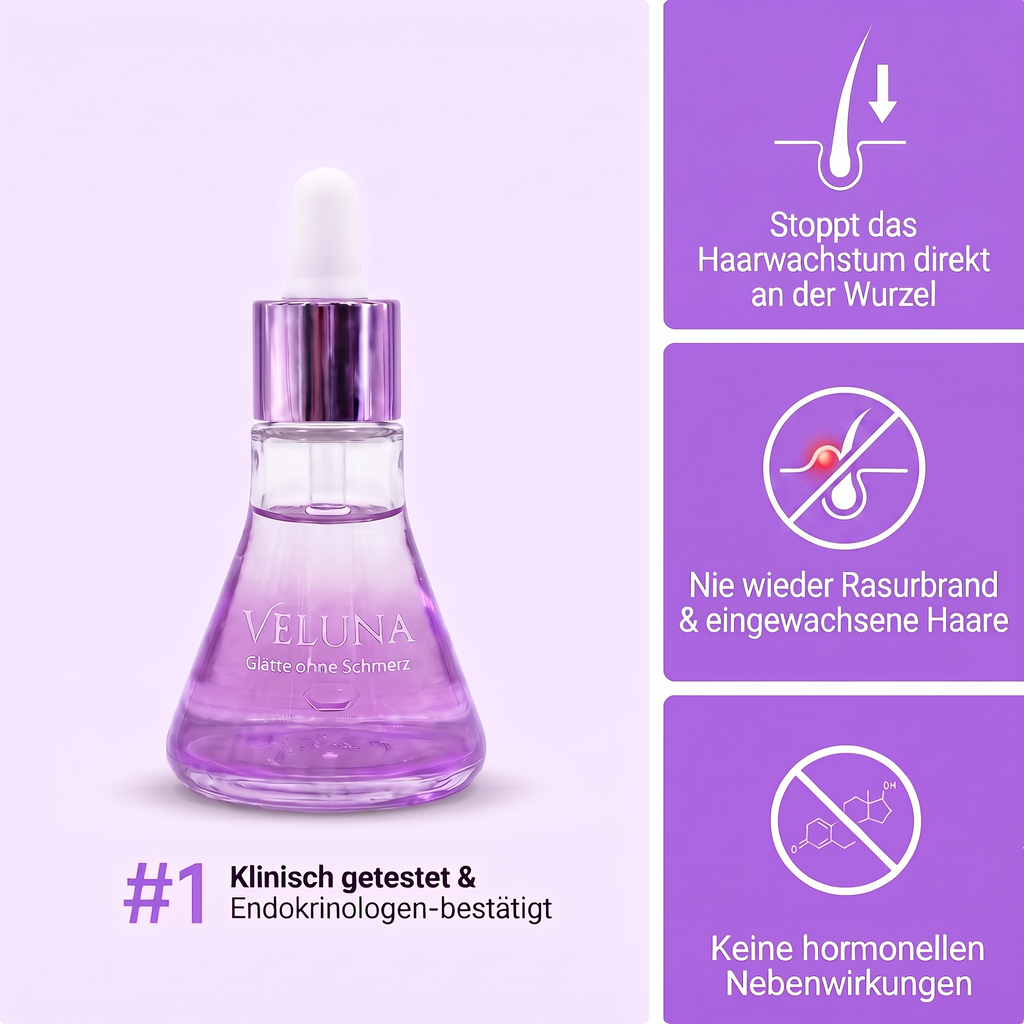 Pflanzlicher Haarwuchsstopp.