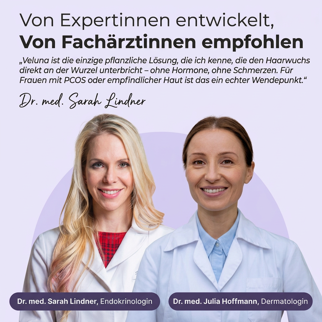 Pflanzlicher Haarwuchsstopp.